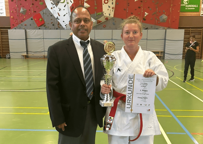 Oxana mit Shihan Athula