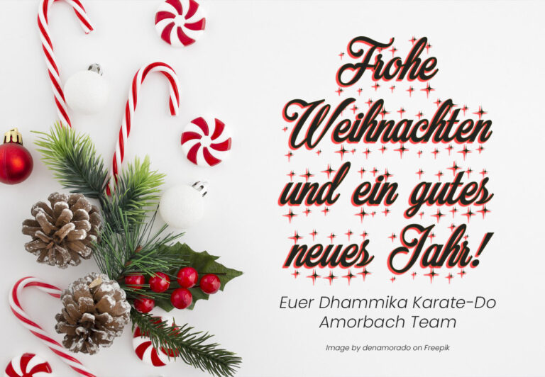 Frohe Weihnachten und ein gutes neues Jahr!